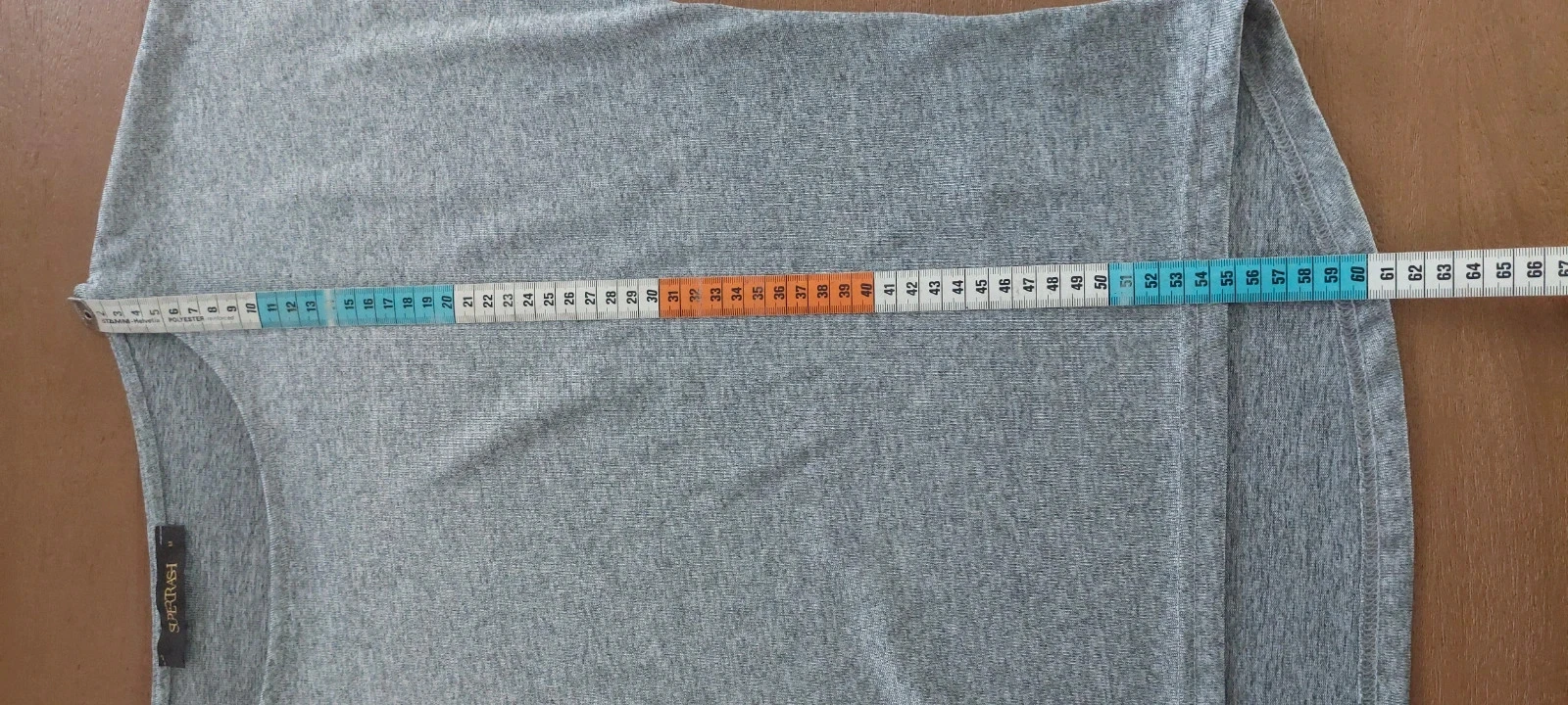 Haut ample gris chiné Supertrash - Taille M - Excellent état – photo 8